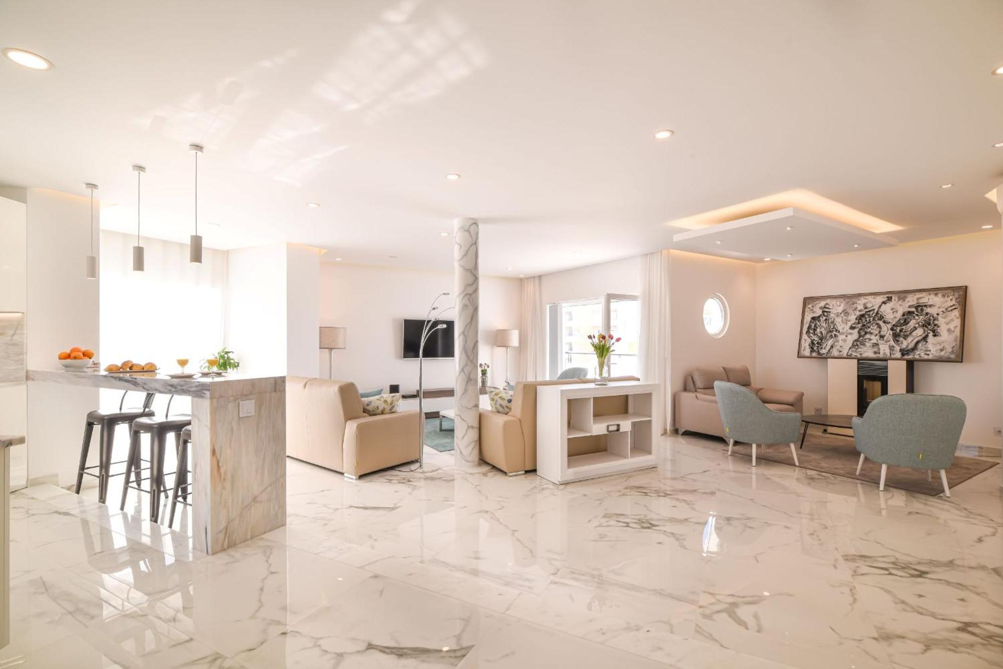 The Penthouse In Praia Da Rocha Портиман Экстерьер фото